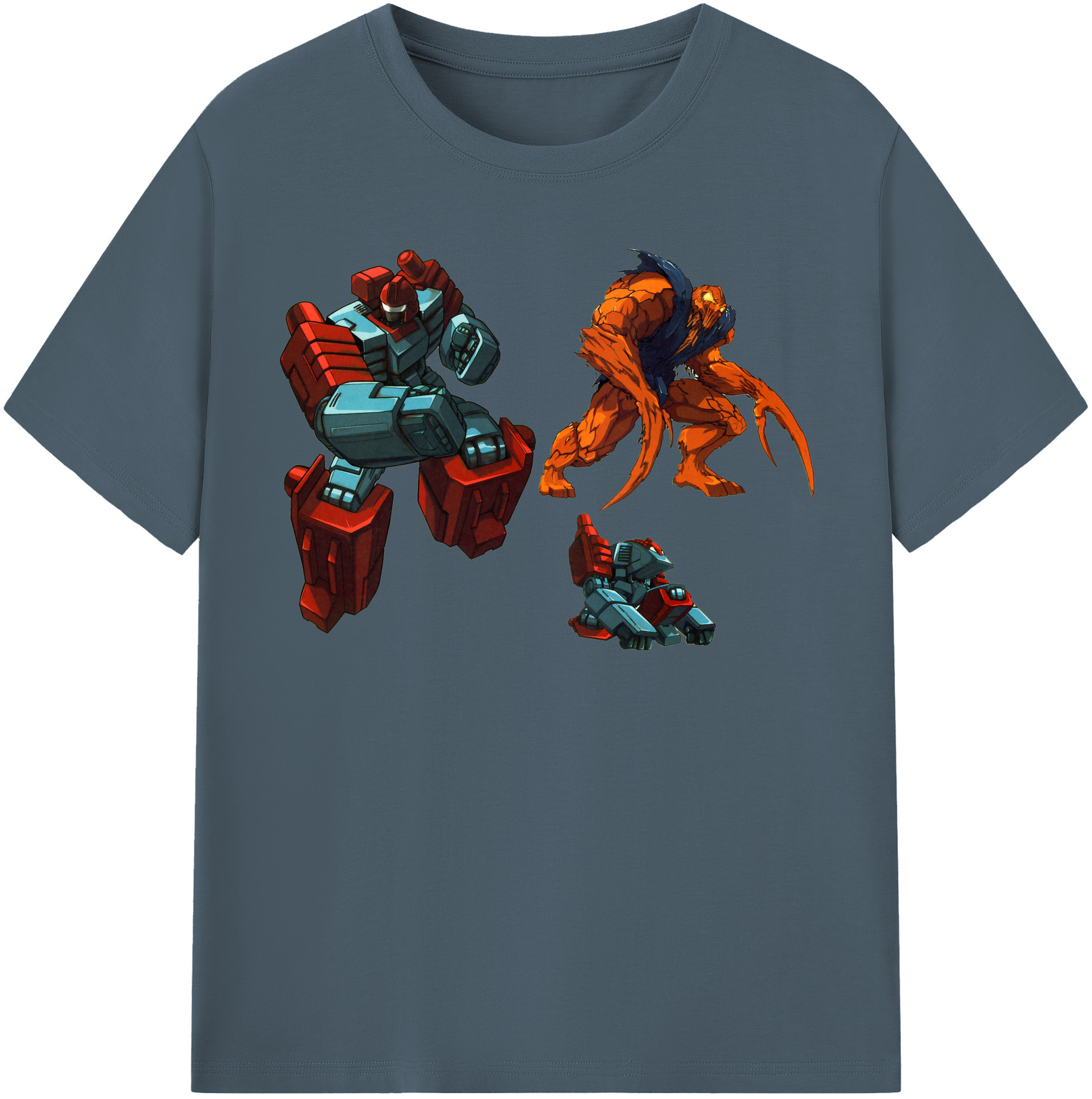 （画像用）  綿100％半袖Tシャツ（フロントプリント）